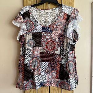 Bobble Brooks blouse.